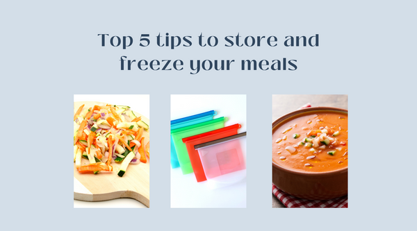 How to store and freeze your meals