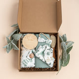 7-piece Deluxe Baby Gift Box - Eucalyptus
