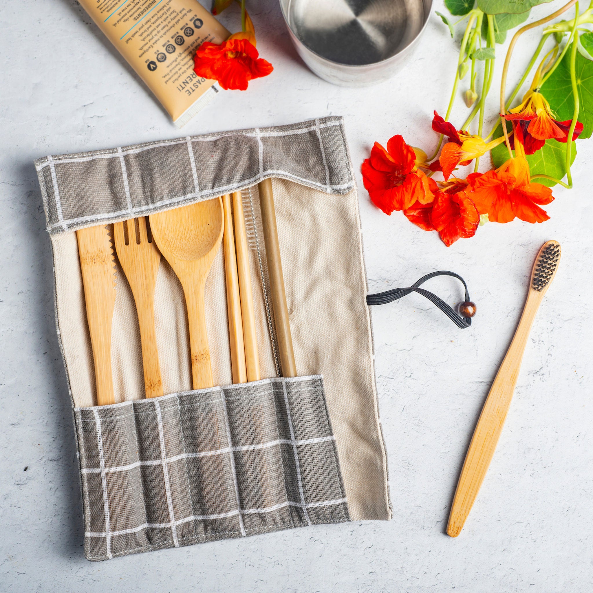 Bamboo Cutlery Set