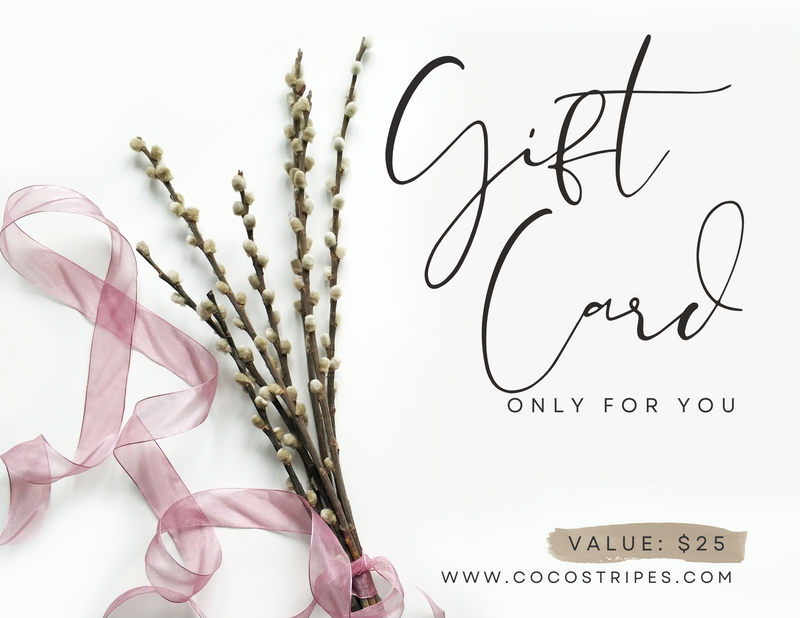 Coco Stripes Gift Card