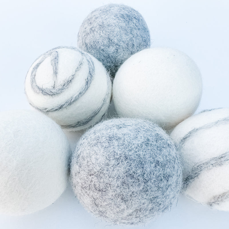 Wool dryer balls are a natural fabric softener.