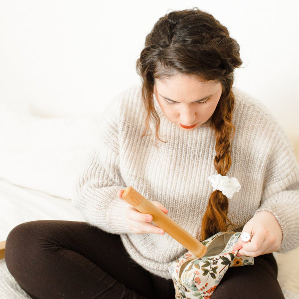 Bamboo Toothbrush Travel Case